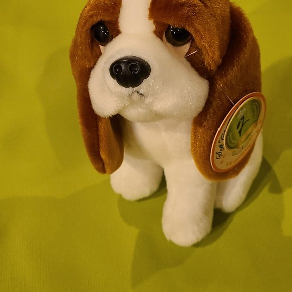 New Honeyway sad Sam basset hound Puppy/dog Soft classic Plush Stuffed toy 8" in - Picture 9 of 12